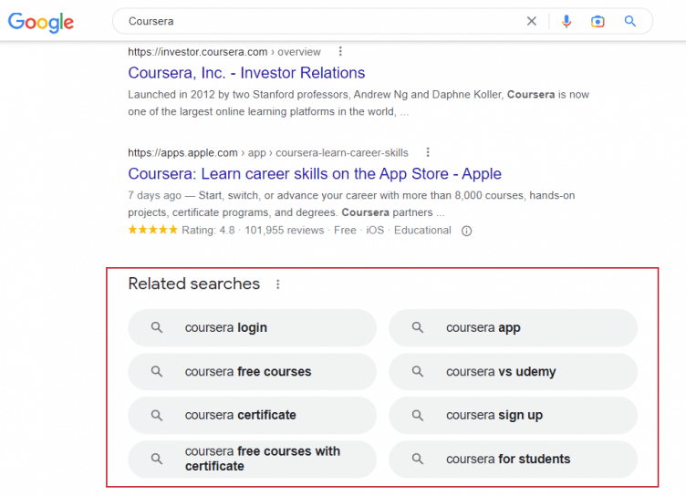 coursera-related-search